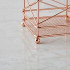 Porta Utensilos De Metal Cobre 10 5cm X 10 5cm X 15 5cm