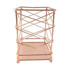 Porta Utensilos De Metal Cobre 10 5cm X 10 5cm X 15 5cm