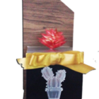 Porta Vaso Decorativo De Parede Madeira Mdf Laminado