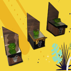 Porta Vaso Decorativo De Parede Madeira Mdf Laminado