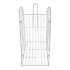 Porta Vassouras Duplo Aramado De Parede De 24 Unidades Preto