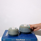 Porta Vela Cerâmica Lydia - Azul