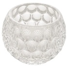 Porta Vela De Cristal Bolha 9 5 X 7 5cm Lyor 4416