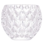 Porta Vela De Cristal Coraçao 11 X 9cm Lyor 1997