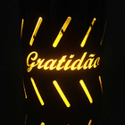 Porta-vela "gratidão"