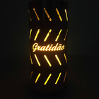 Porta-vela "gratidão"