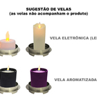 Porta-vela "gratidão"