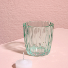 Porta Vela Vidro Juliete - Verde