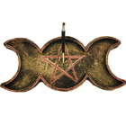 Porta Velas 2 Em 1 Incensário Triluna 13575 Dourado