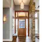 Porta Veneza Sem Vidro Em Madeira Maciça Tauari Mapaf 60cm X