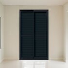 Porta Veneziana 3 Folhas Vidro Temperado 6mm 1,50x2,15m Fábri