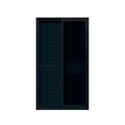 Porta Veneziana Com Tela Mosquiteira 1,50x2,15m Vidro Tempera