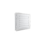 Porta Veneziana de Giro Direito 1 Folha Alumínio Pintado Branco 60x80cm Stander CRV