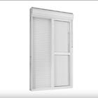 Porta Veneziana Integrada Em Alumínio Suprema Branco - 220x150