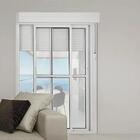 Porta Veneziana Integrada Em Alumínio Suprema Branco - 220x150