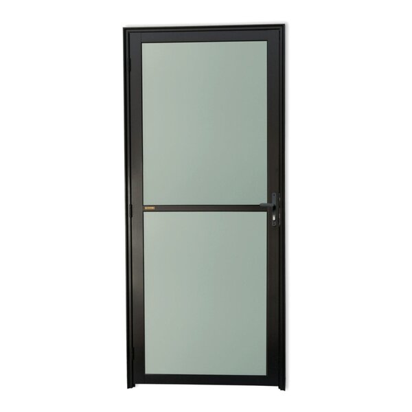 Porta Vidrão Super 25 Vidro Boreal 210cm X 80cm Brimak Preto