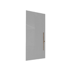 PORTA VIDRO BCO PERFIL ALUMINIO 238x125