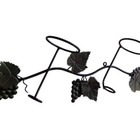 Porta Vinhos De Parede Em Ferro - Cód 1435