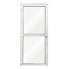 Porta Visione De Alumínio 210x70  Abertura Esquerda Branco