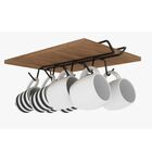 Porta Xicaras Elegance Preto Dicarlo