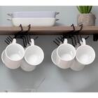 Porta Xicaras Elegance Preto Dicarlo