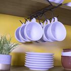 Porta Xicaras Elegance Preto Dicarlo