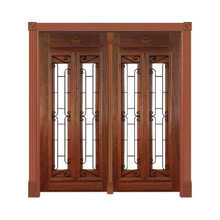 Portal De Abrir Alteza C/ Grade Mod. 231 Em Madeira Maciça Ce