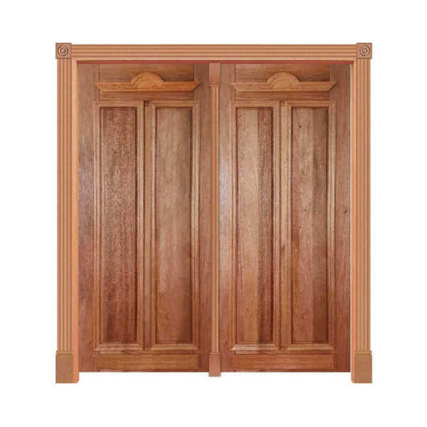 Portal De Abrir Alteza Mod. 232 Em Madeira Maciça Cedro Arana