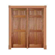 Portal De Abrir Americana Mod.569 Em Madeira Maciça Cedro Ara