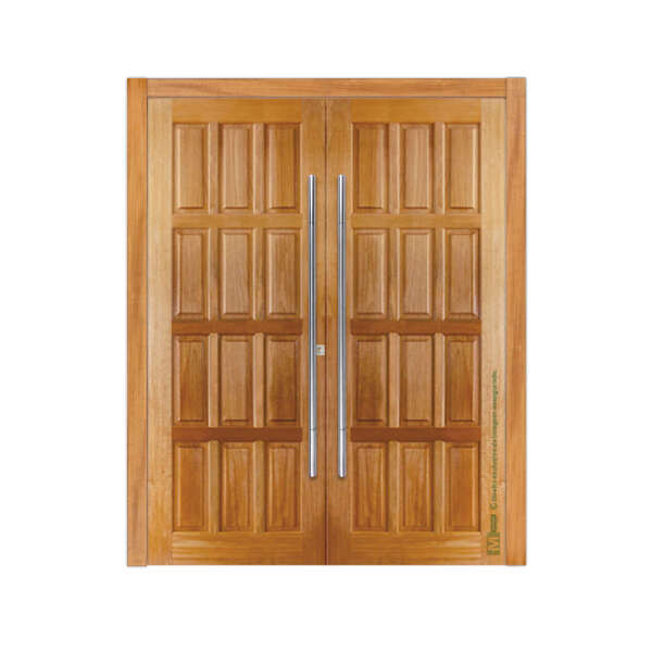 Portal De Entrada Pv12 Almofadada Em Madeira Maciça Tauari Ma