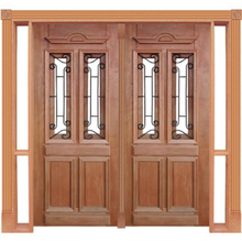 Portal Duplo Duquesa C/grade Mod. 015 Em Madeira Maciça Cedro