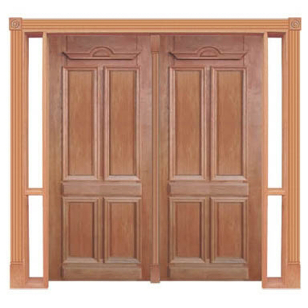 Portal Duplo Duquesa Mod. 016 Em Madeira Maciça Cedro Arana C