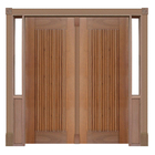 Portal Duplo Pivotante Barcelona Mod. 150 Em Madeira Maciça C