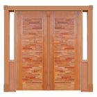 Portal Duplo Pivotante Mix Mod. 190 Em Madeira Maciça Cedro A