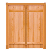 Portal Mexicana C/trava Externa Mod. 260 Em Madeira Maciça Ce