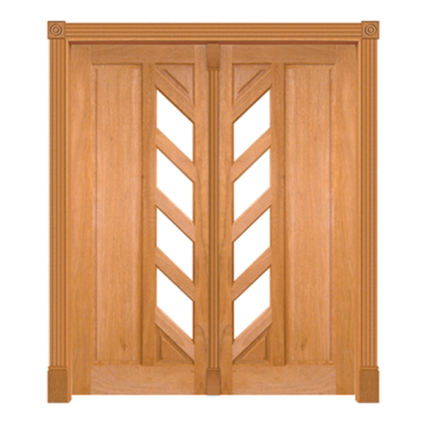 Portal Montreal Mod. 235 Em Madeira Maciça Cedro Arana Casmav