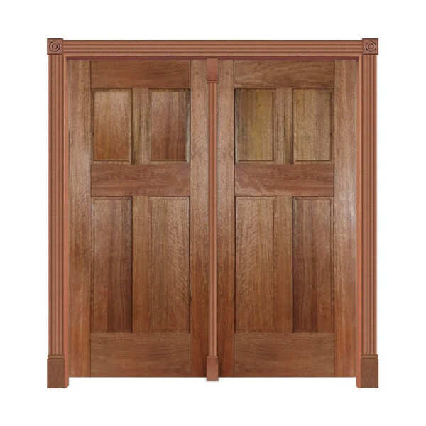 Portal Pivotante Córdoba Mod. 218 Em Madeira Maciça Cedro Ara