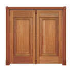 Portal Pivotante Corumbá Mod. 550 Em Madeira Maciça Cedro Ara