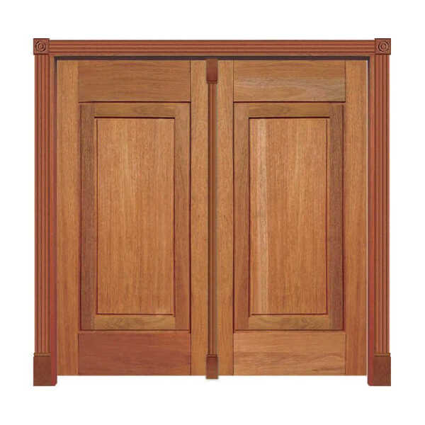 Portal Pivotante Corumbá Mod. 550 Em Madeira Maciça Cedro Ara