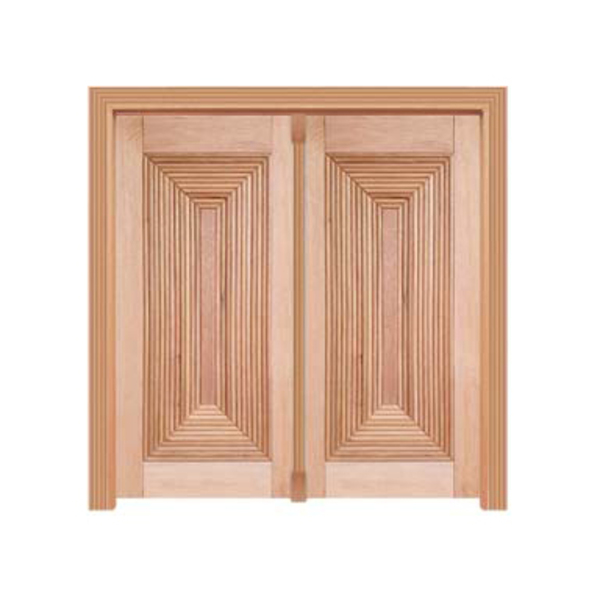 Portal Pivotante Fortaleza Mod. 564 Em Madeira Maciça Cedro A