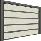 Portão de Aço Garagem Araxá Basculante 285x250cm Mega Portões