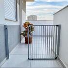 Portão De Correr Com Altura De 85 Cm E Largura Regulável De 8