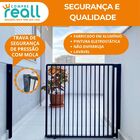 Portão De Correr Com Altura De 85 Cm E Largura Regulável De 8