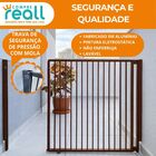 Portão De Correr Com Altura De 85 Cm E Largura Regulável De 8