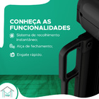 Portão De Segurança Retrátil Para Bebês, Crianças E Pets Com