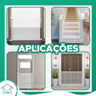 Portão De Segurança Retrátil Para Bebês, Crianças E Pets Com