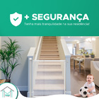 Portão De Segurança Retrátil Para Bebês, Crianças E Pets Com