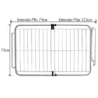 Portão Extensivo 10950 - Açomix - Branco