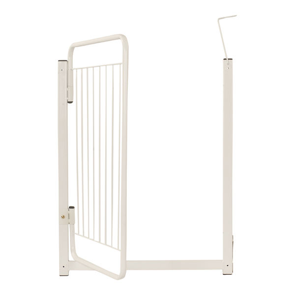 Portao Pet Cachorros Grade De Protecao Porta Bebe 94 Cm Branco Leroy Merlin