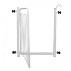 Portão Pet Grade Aramado De Proteção Para Cães Com Extensor D